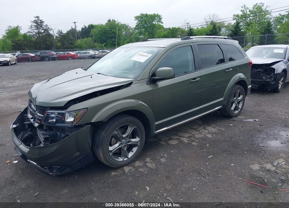 2017 DODGE JOURNEY CROSSROAD PLUS AWD VIN: 3C4PDDGG0HT513745