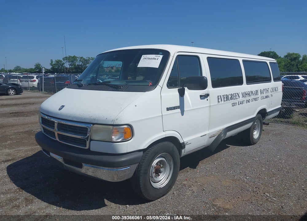 1994 DODGE RAM WAGON B350 VIN: 2B5WB35Z8RK182368