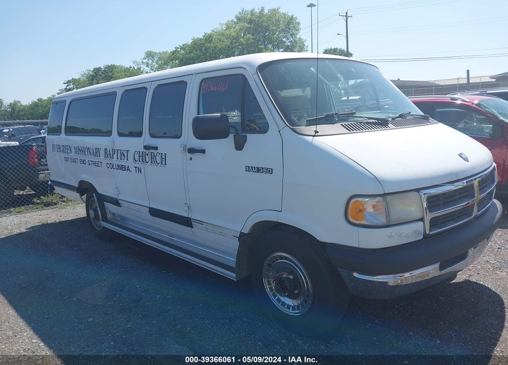 1994 DODGE RAM WAGON B350 VIN: 2B5WB35Z8RK182368