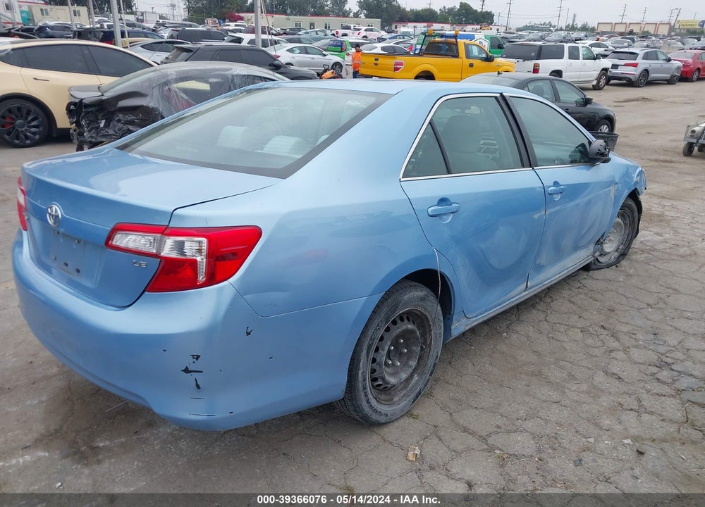 2014 TOYOTA CAMRY LE VIN: 4T4BF1FK6ER361191