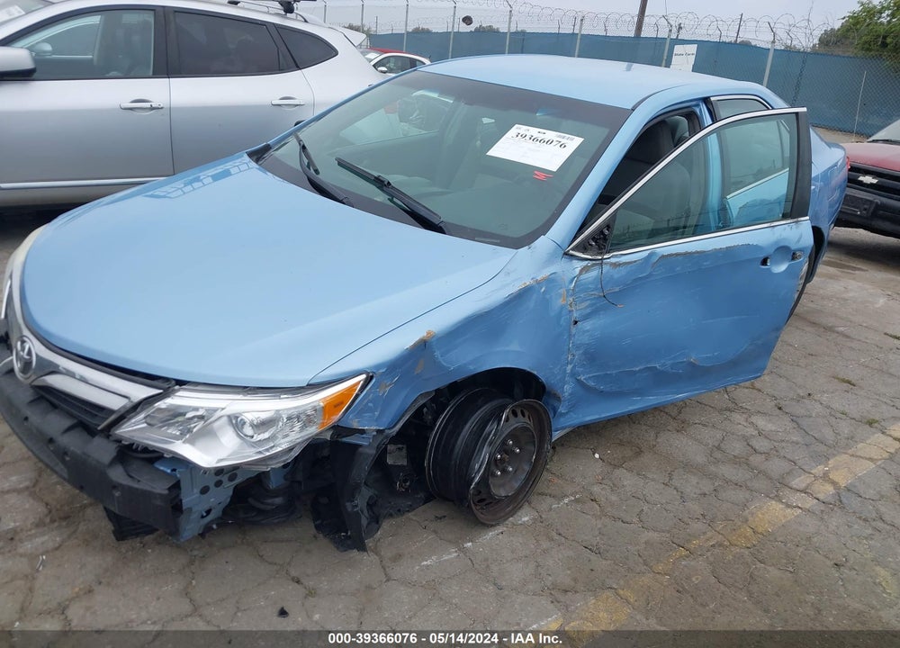 2014 TOYOTA CAMRY LE VIN: 4T4BF1FK6ER361191