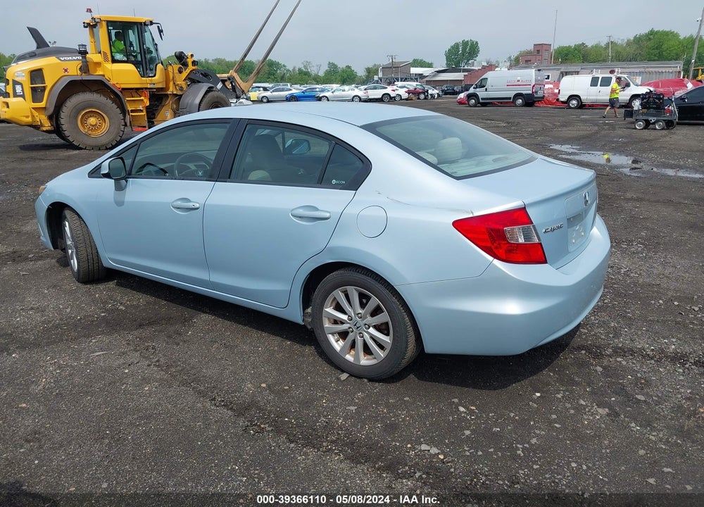2012 HONDA CIVIC EX VIN: 19XFB2F81CE324213