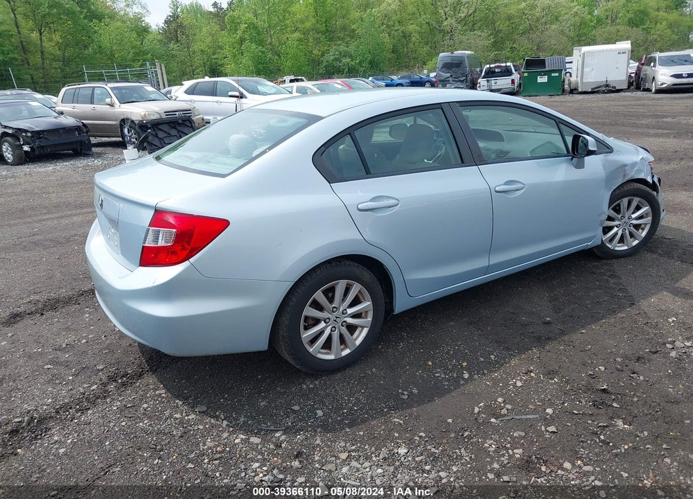 2012 HONDA CIVIC EX VIN: 19XFB2F81CE324213