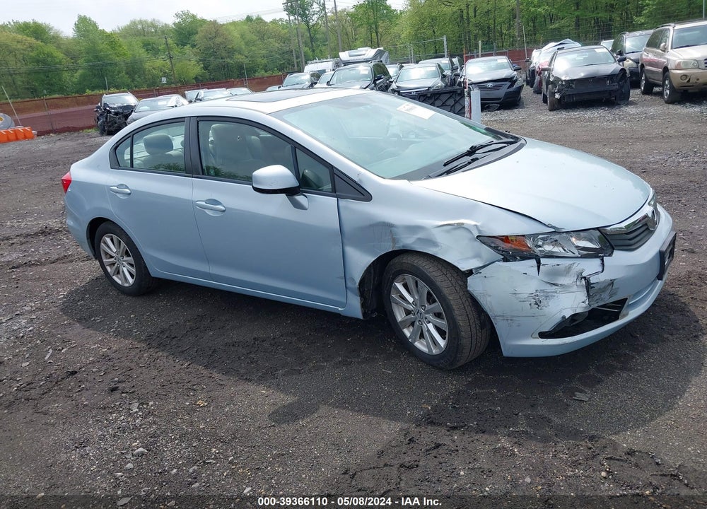 2012 HONDA CIVIC EX VIN: 19XFB2F81CE324213