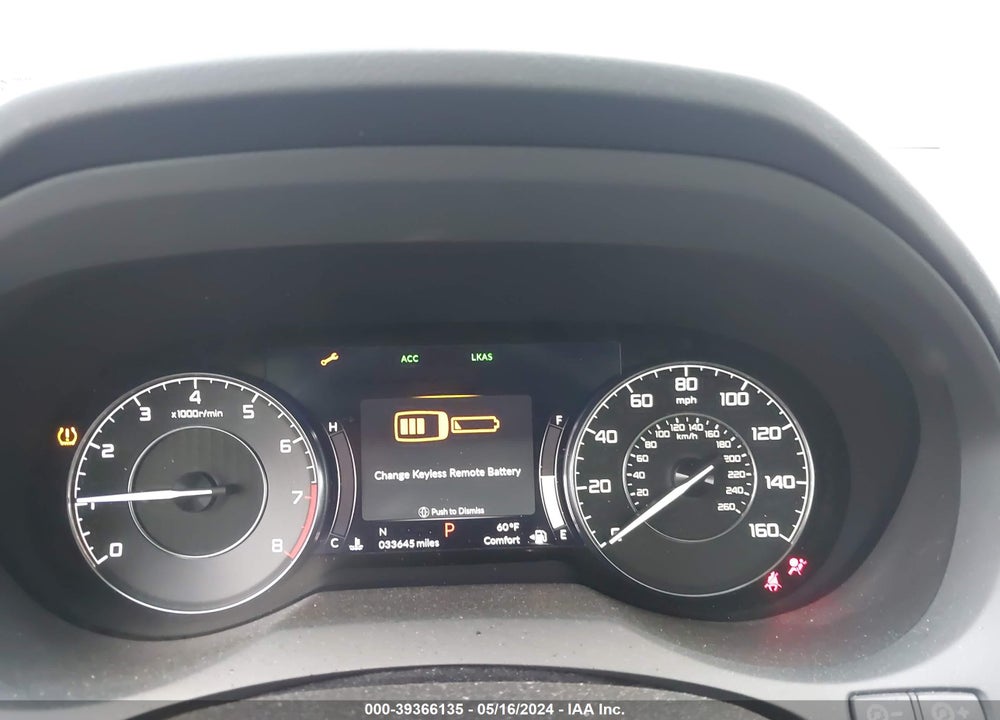 2021 ACURA RDX STANDARD VIN: 5J8TC2H33ML035040
