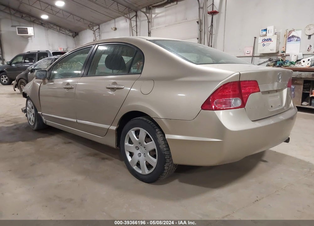 2007 HONDA CIVIC LX VIN: 1HGFA16557L063170