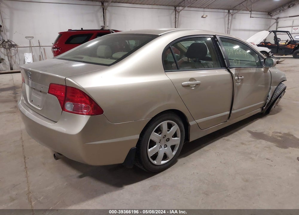 2007 HONDA CIVIC LX VIN: 1HGFA16557L063170