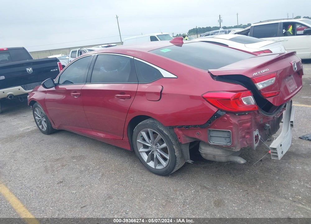 2021 HONDA ACCORD LX VIN: 1HGCV1F13MA057184
