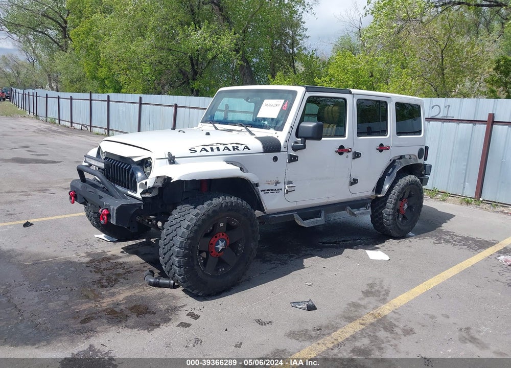 2012 JEEP WRANGLER UNLIMITED SAHARA VIN: 1C4HJWEG4CL104437
