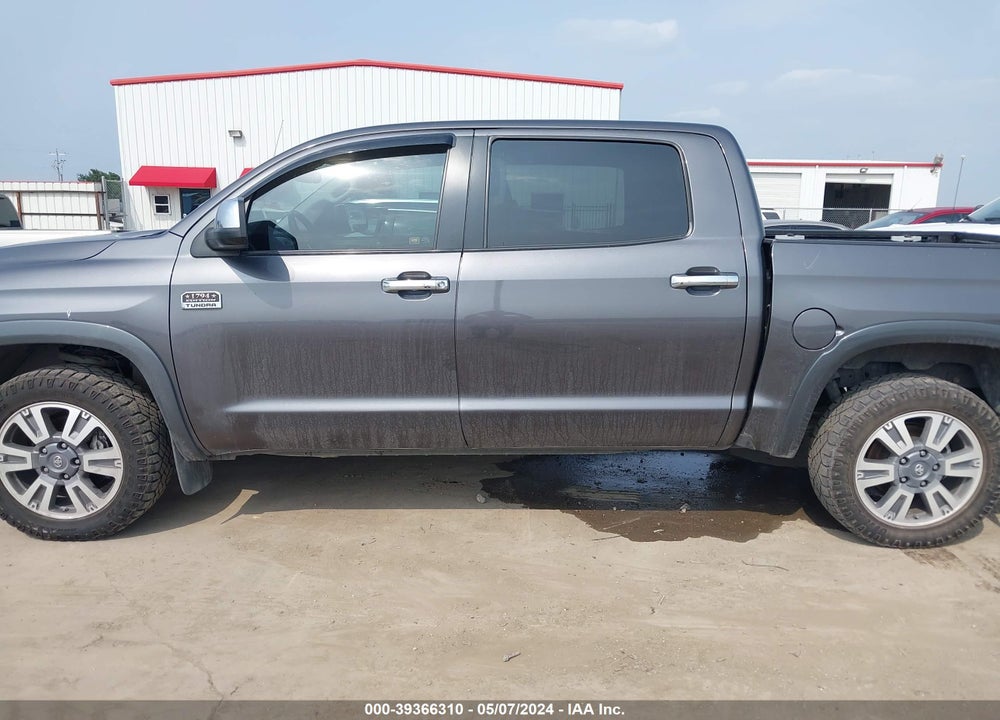 2019 TOYOTA TUNDRA CREWMAX 1794/CREWMAX PLATINUM VIN: 5TFAY5F14KX789760