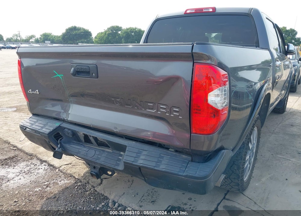 2019 TOYOTA TUNDRA CREWMAX 1794/CREWMAX PLATINUM VIN: 5TFAY5F14KX789760