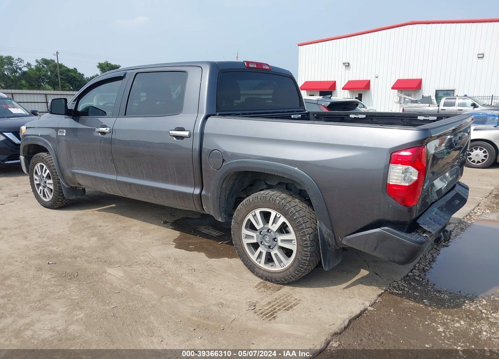 2019 TOYOTA TUNDRA CREWMAX 1794/CREWMAX PLATINUM VIN: 5TFAY5F14KX789760