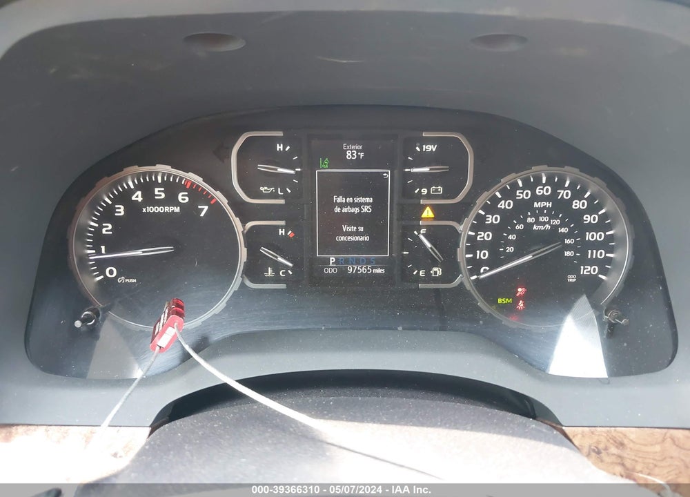 2019 TOYOTA TUNDRA CREWMAX 1794/CREWMAX PLATINUM VIN: 5TFAY5F14KX789760