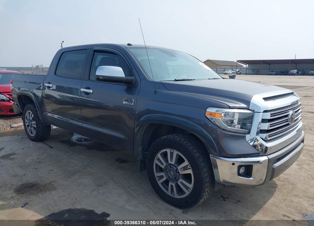 2019 TOYOTA TUNDRA CREWMAX 1794/CREWMAX PLATINUM VIN: 5TFAY5F14KX789760