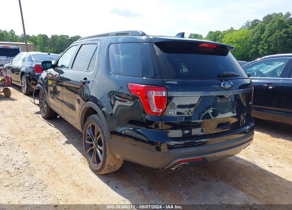 2017 FORD EXPLORER XLT VIN: 1FM5K8D84HGE17828