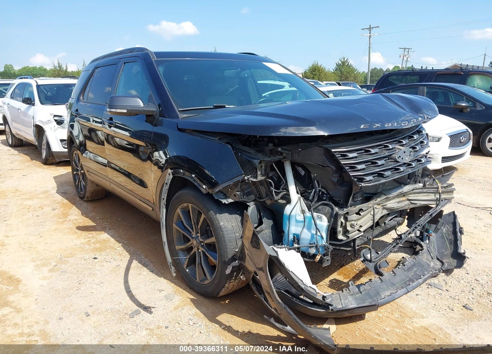 2017 FORD EXPLORER XLT VIN: 1FM5K8D84HGE17828