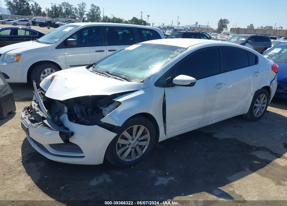 2014 KIA FORTE LX VIN: KNAFX4A62E5224748