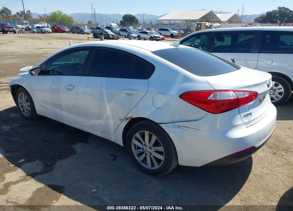 2014 KIA FORTE LX VIN: KNAFX4A62E5224748