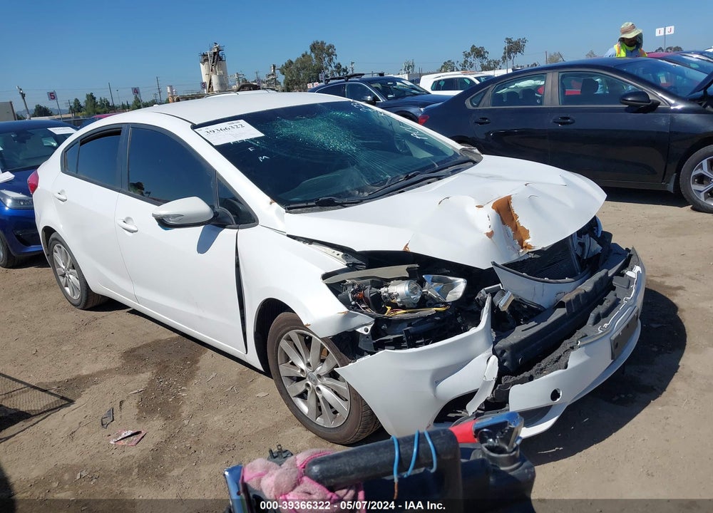 2014 KIA FORTE LX VIN: KNAFX4A62E5224748