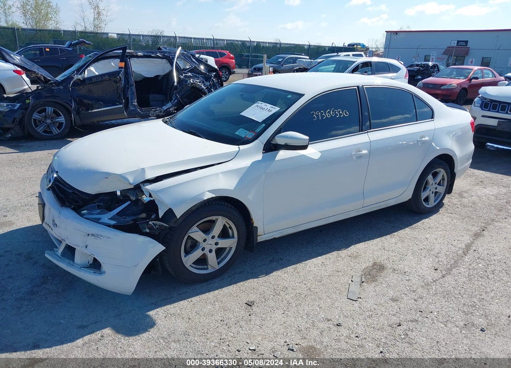 2012 VOLKSWAGEN JETTA 2.5L SE VIN: 3VWDP7AJ4CM309482
