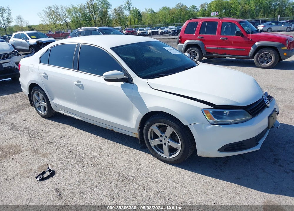 2012 VOLKSWAGEN JETTA 2.5L SE VIN: 3VWDP7AJ4CM309482
