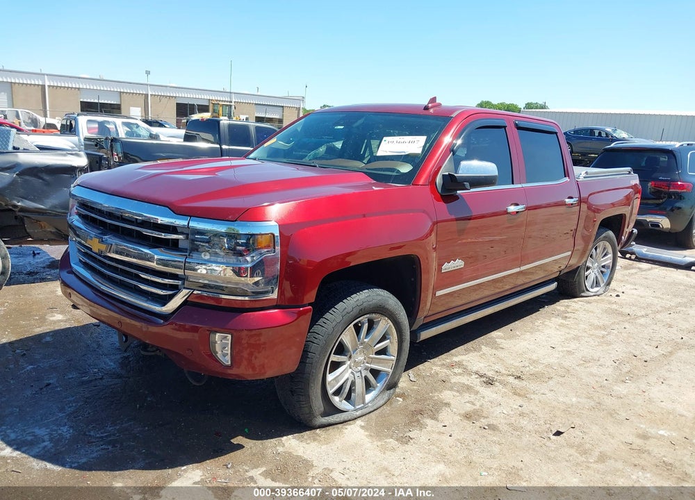 2017 CHEVROLET SILVERADO 1500 HIGH COUNTRY VIN: 3GCUKTEJ2HG157387