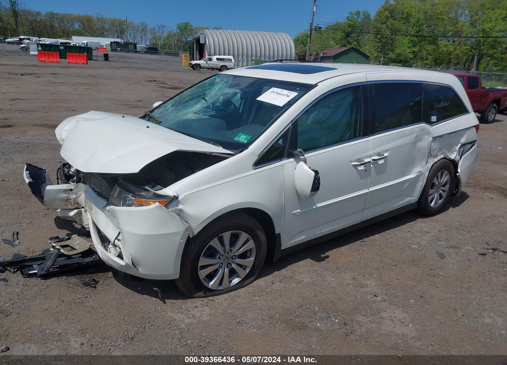 2016 HONDA ODYSSEY EX-L VIN: 5FNRL5H66GB156320