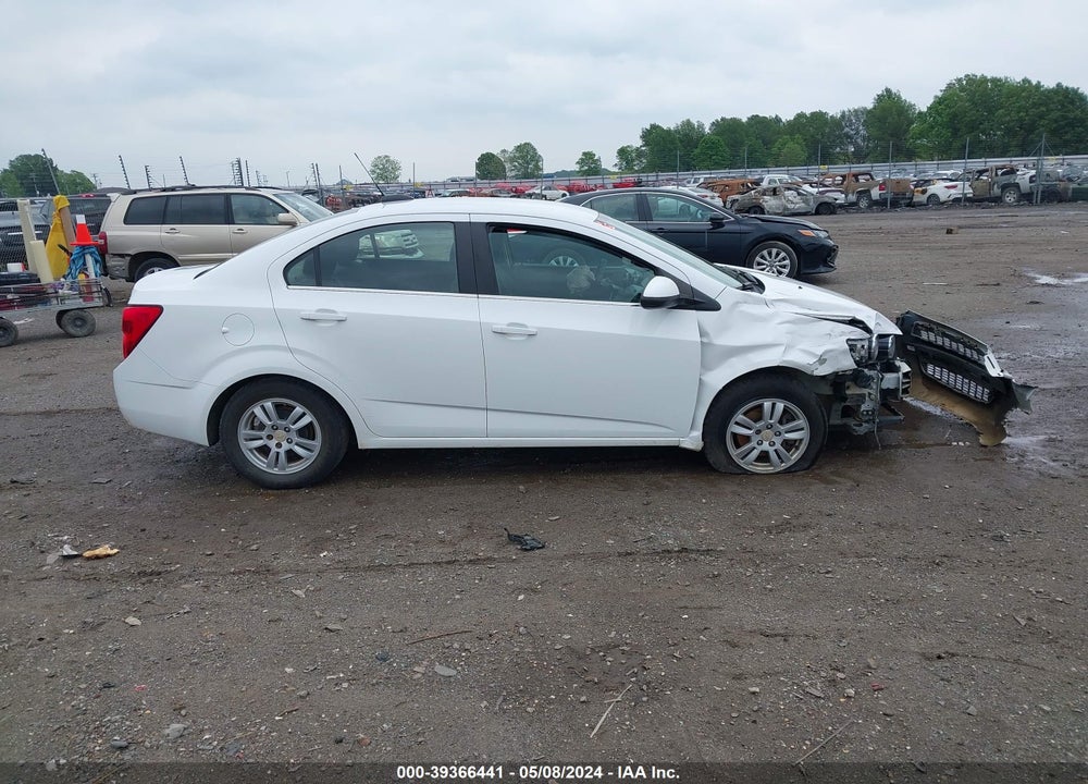 2016 CHEVROLET SONIC LT AUTO VIN: 1G1JC5SH6G4139136