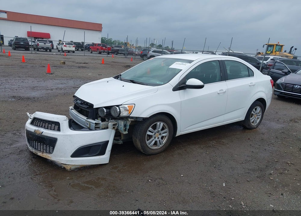 2016 CHEVROLET SONIC LT AUTO VIN: 1G1JC5SH6G4139136
