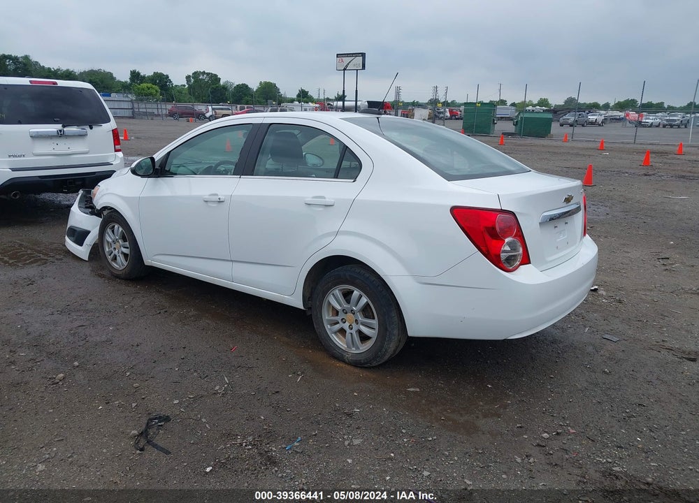 2016 CHEVROLET SONIC LT AUTO VIN: 1G1JC5SH6G4139136