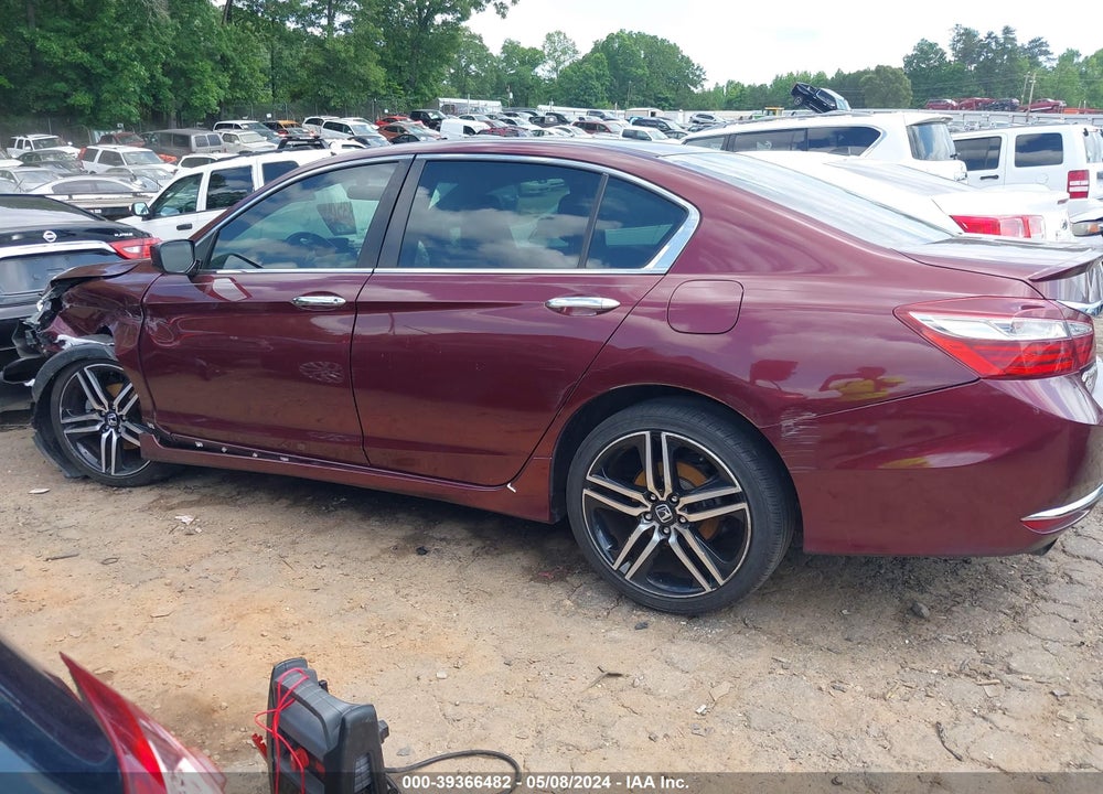 2016 HONDA ACCORD SPORT VIN: 1HGCR2F58GA084818