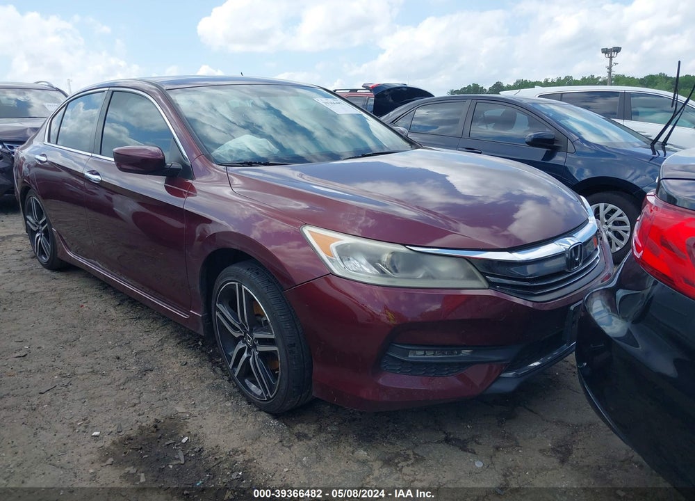 2016 HONDA ACCORD SPORT VIN: 1HGCR2F58GA084818