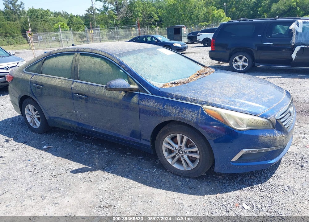 2015 HYUNDAI SONATA SE VIN: 5NPE24AFXFH193019