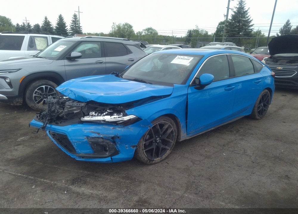 2022 HONDA CIVIC SPORT TOURING VIN: 19XFL1H84NE013964