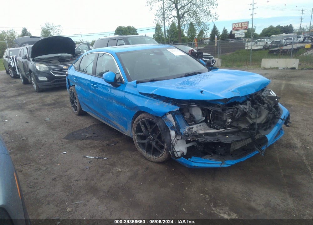 2022 HONDA CIVIC SPORT TOURING VIN: 19XFL1H84NE013964