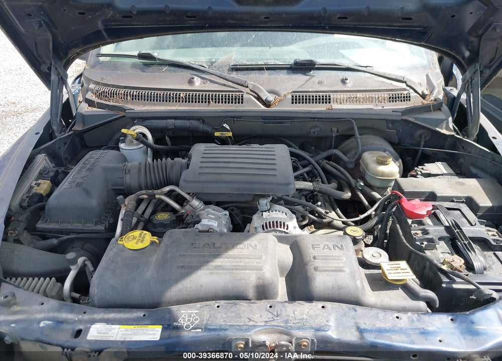 2002 DODGE DAKOTA SLT VIN: 1B7HG48N32S617065