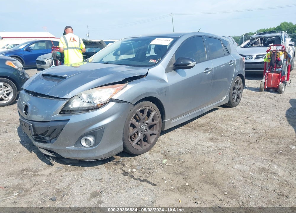 2013 MAZDA SPEED3 TOURING VIN: JM1BL1L41D1710593