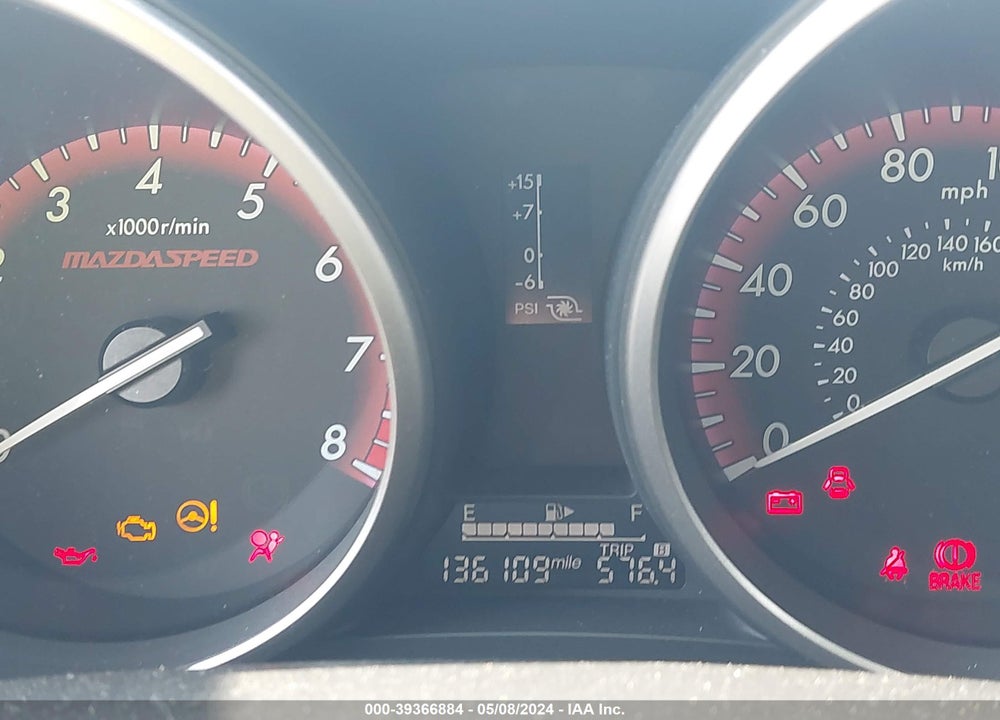 2013 MAZDA SPEED3 TOURING VIN: JM1BL1L41D1710593
