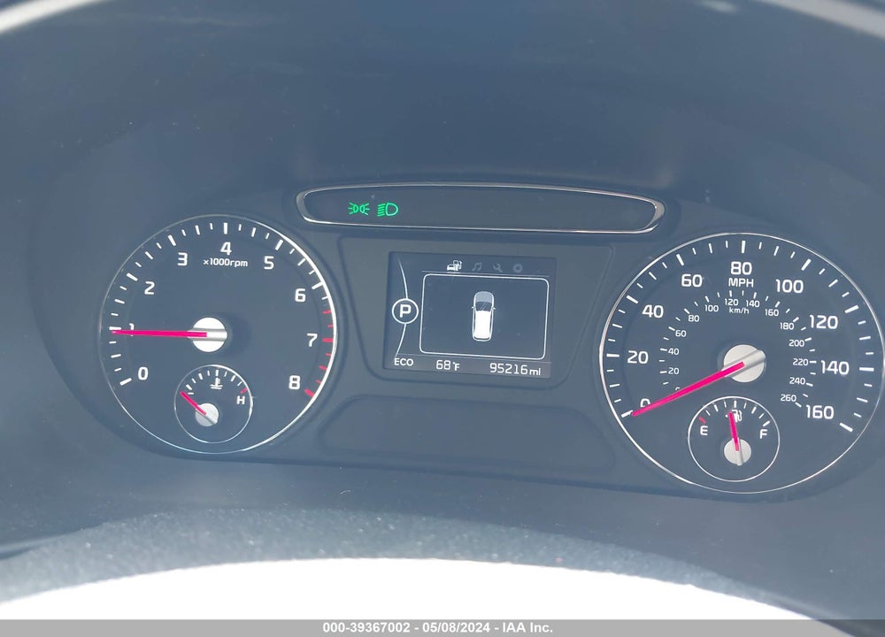 2017 KIA SORENTO 2.4L L VIN: 5XYPG4A30HG192388