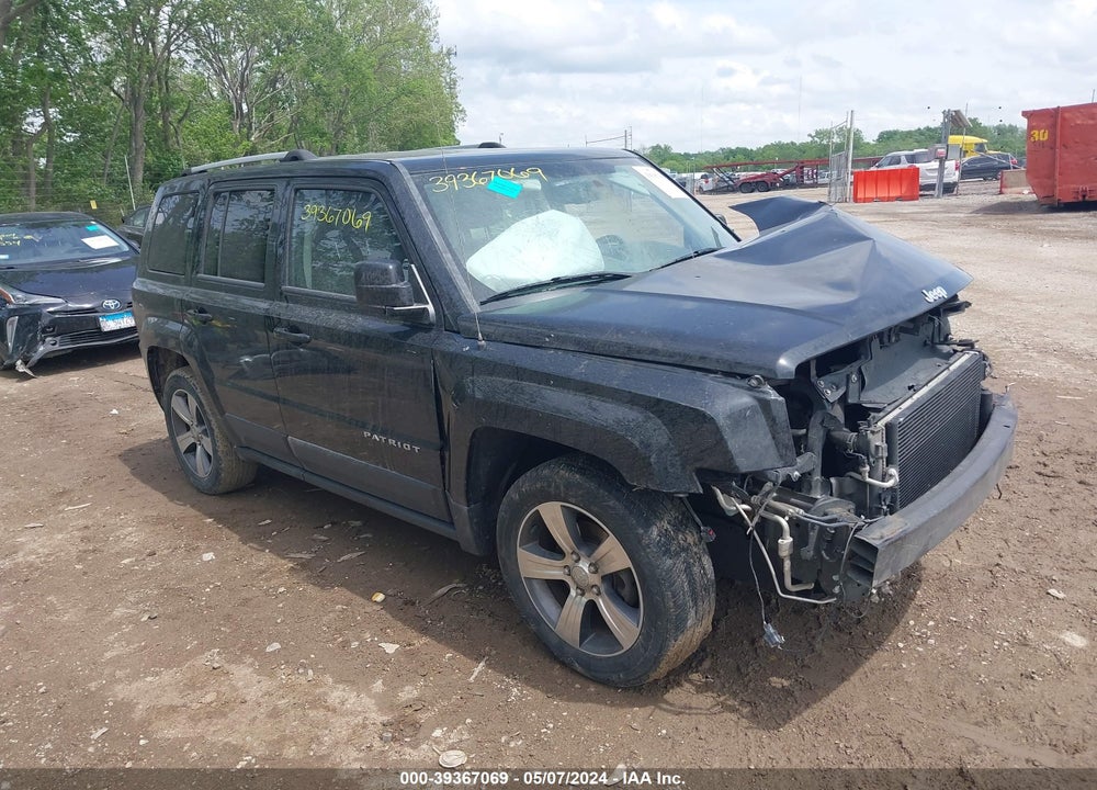 2016 JEEP PATRIOT HIGH ALTITUDE EDITION VIN: 1C4NJPFA7GD519268