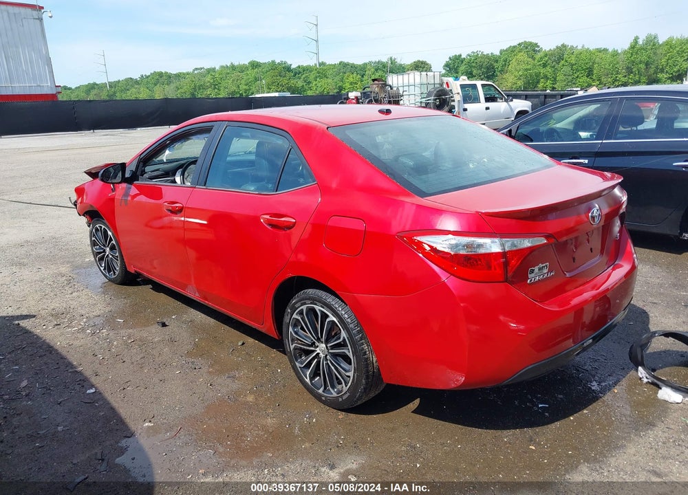 2014 TOYOTA COROLLA S PLUS VIN: 2T1BURHE1EC221296