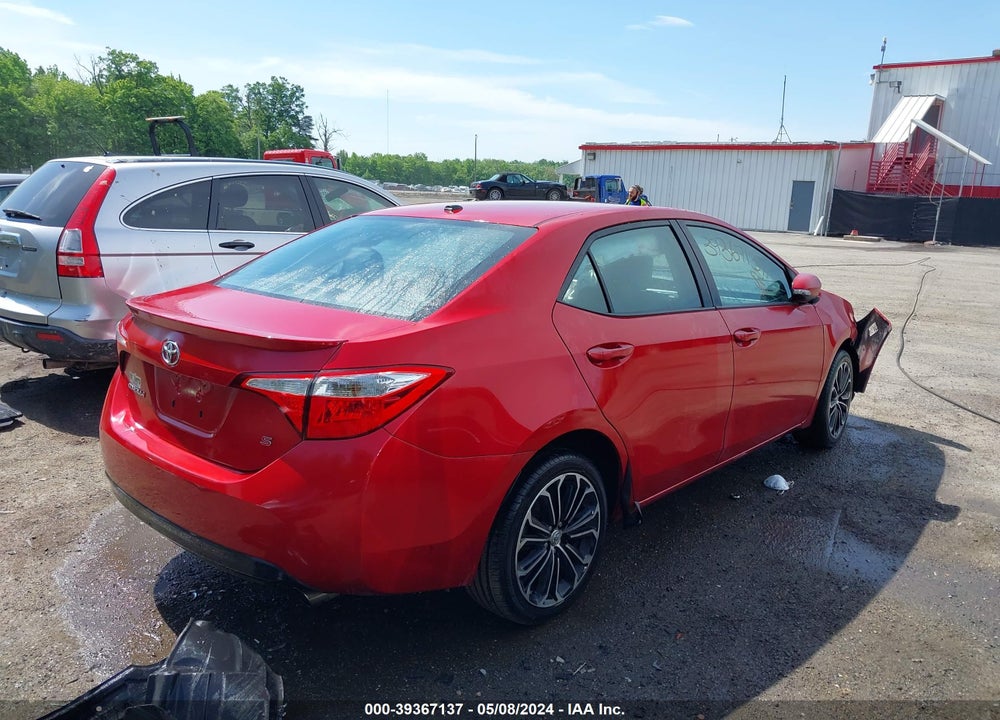 2014 TOYOTA COROLLA S PLUS VIN: 2T1BURHE1EC221296