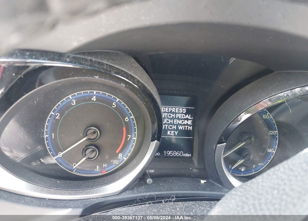 2014 TOYOTA COROLLA S PLUS VIN: 2T1BURHE1EC221296