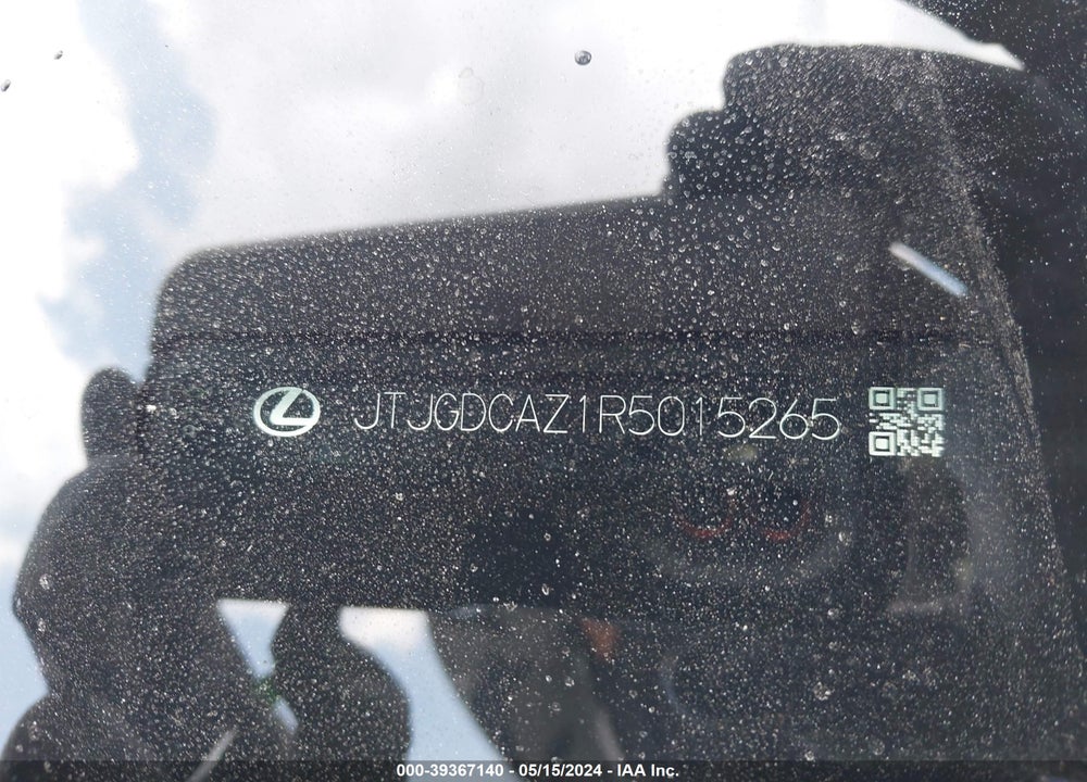 2024 LEXUS NX 250 PREMIUM VIN: JTJGDCAZ1R5015265