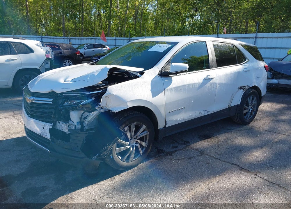 2022 CHEVROLET EQUINOX AWD LT VIN: 3GNAXUEV5NL288644
