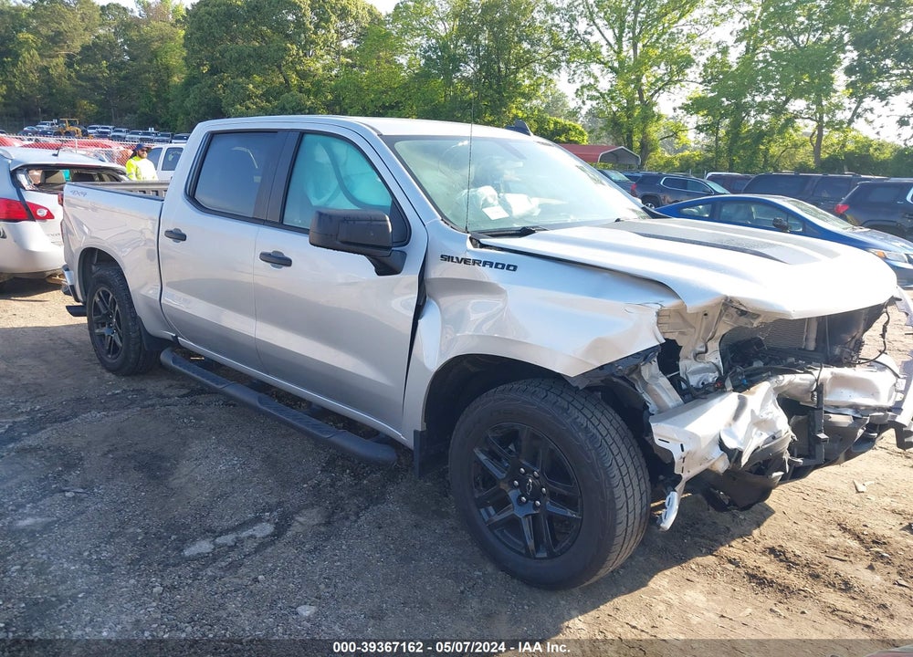 2020 CHEVROLET SILVERADO 1500 4WD  SHORT BED CUSTOM VIN: 1GCPYBEK2LZ232936