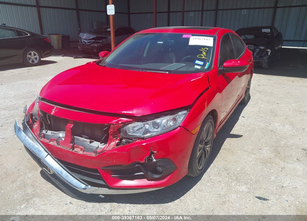 2018 HONDA CIVIC EX-L VIN: JHMFC1F73JX007236