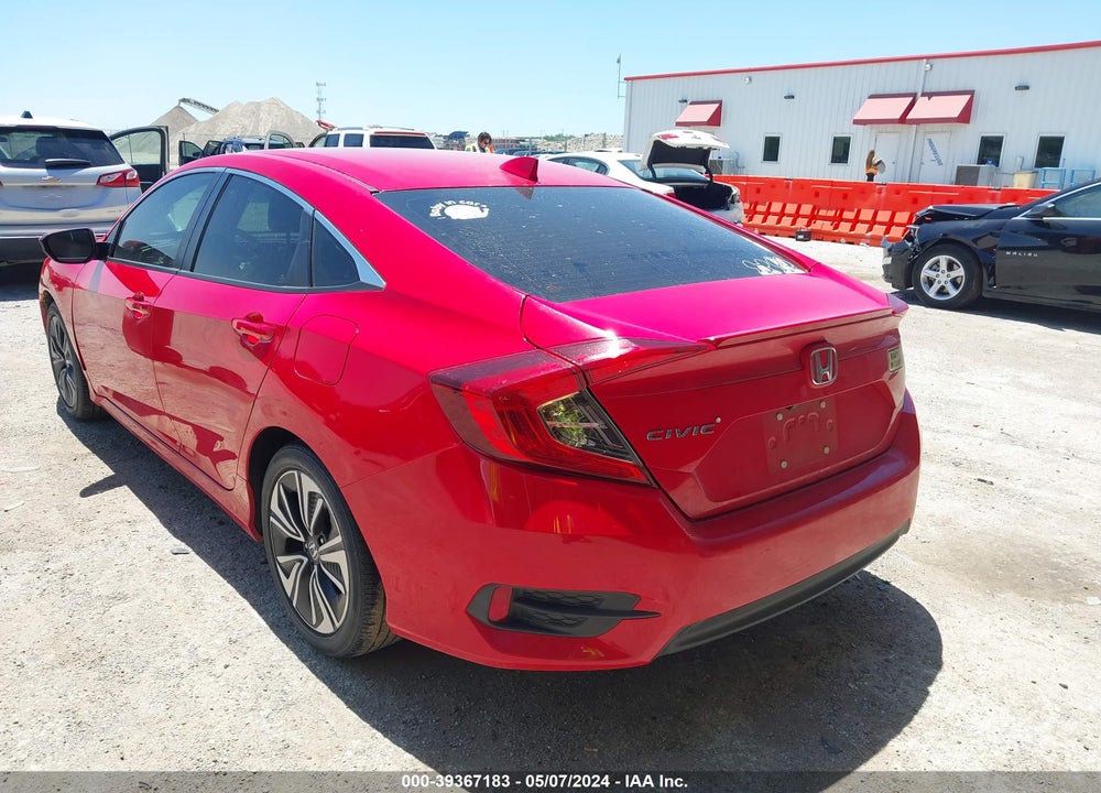 2018 HONDA CIVIC EX-L VIN: JHMFC1F73JX007236