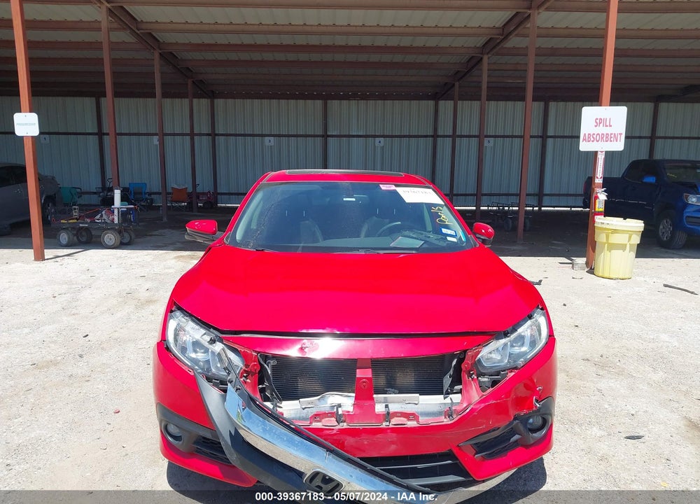 2018 HONDA CIVIC EX-L VIN: JHMFC1F73JX007236