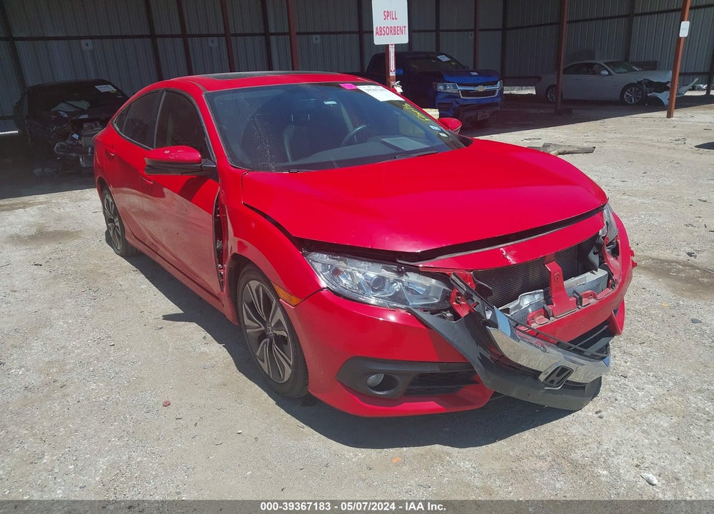 2018 HONDA CIVIC EX-L VIN: JHMFC1F73JX007236